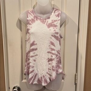 Chaser Tie Dye Tank with Cut Out feature. Sz Small